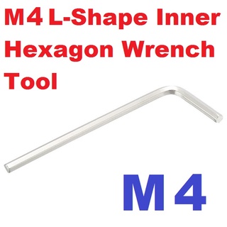 ประแจ M4 L-Shape Inner Hexagon M3 Hex Key Wrench Tool Flat Repair Tool