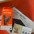 review mini project แท้พร้อมส่งกทม มินิโปรเจคเตอร์ มีแอปในตัว MINI PROJECTOR PROมีประกัน 1080HD  comment 1