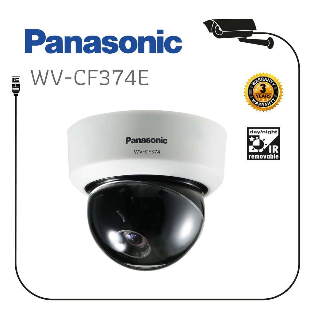 WV-CF374E Panasonic กล้องวงจรปิด