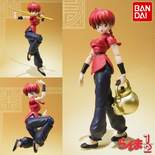 Model Figma งานแท้ S.H. Figuarts BANDAI จากเรื่อง Ranma ½ รันม่าไอ้หนุ่มกังฟู Saotome Ranma ซาโอโตเมะ รันม่า (หญิง)