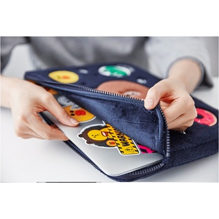 กระเป๋าแล็ปท็อป 13 / 14 นิ้วภายใน หมีสีน้ำตาล Plush Protect Laptop 14 inch bag 13inch