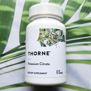 (Thorne Research®) Potassium Citrate 99 mg 90 Capsules โพแทสเซียม