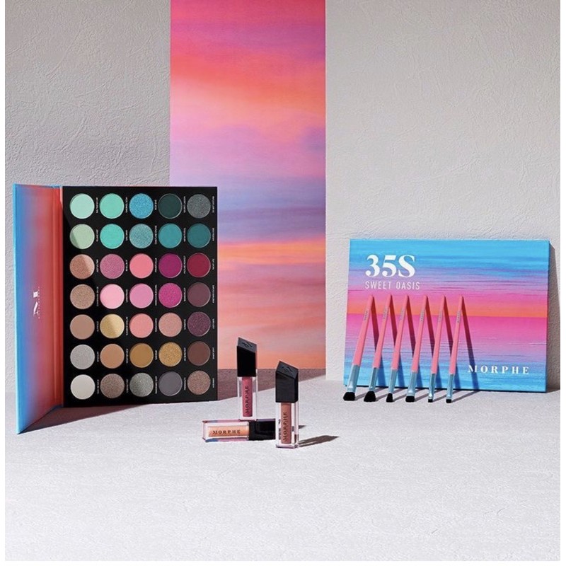 ของแท้ 💯 พร้อมส่ง MORPHE 35S SWEET OASIS Eye Brush Set