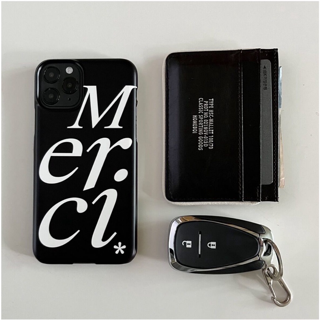 เกาหลี ins Niche สีดําภาษาอังกฤษ Letter เคสโทรศัพท์เหมาะสําหรับ 16/15/14/13/12pro max/11/7/8plus ป้องกันกรณี Soft Case