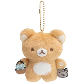 พวงกุญแจตุ๊กตา Rilakkuma Marché แบบ Rilakkuma ขนาด 9 x 7 x 3.5 ซม.