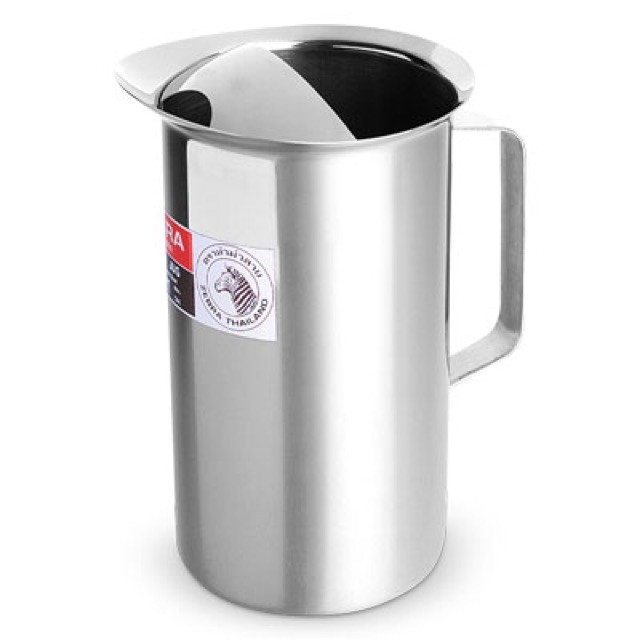 Zebra series - แก้วมัคม้าลาย - แก้วน้ําสแตนเลส 304 Zebra ไม่มีฝา 1.9L 115011 สูง 21ซม เส้นผ่าศูนย์กล