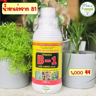 น้ำยาเร่งราก บีวัน ขนาด 1,000 ซีซี / 1 ลิตร Speed B1 Extra Plus สำหรับ แคคตัส บอนสี พืชต่างๆ มีวิตามิน B1 กรดอะมิโน