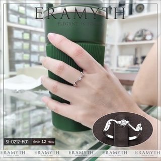 Eramyth Jewelry แหวน เงินแท้ SI-0212-R01 งานฝังเพชรสวิลCZ สินค้ามาตรฐานส่งออก🛫(พร้อมส่ง)