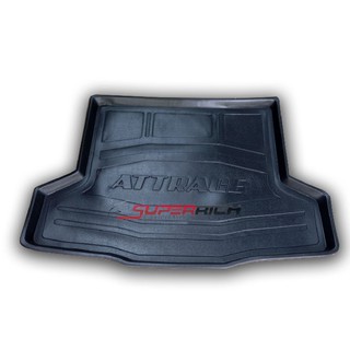 ถาดยางปูพื้นสัมภาระ ถาดท้ายเอนกประสงค์สีดำ (trunk Tray) / ATTRAGE 2013