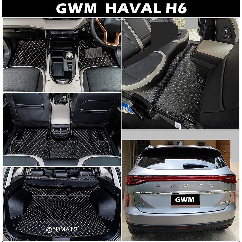 พรมรถยนต์ 6D GWM HAVAL H6 เข้ารูป