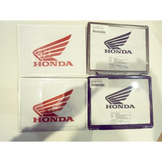 กรอบป้าย ฮอนด้า แท้ Honda plate cover
