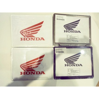 กรอบป้าย ฮอนด้า แท้ Honda plate cover