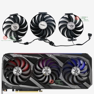 พัดลมระบายความร้อนการ์ดจอ สําหรับ ASUS ROG RTX3070 3080 3090 STRIX129215Su CF1010U12S