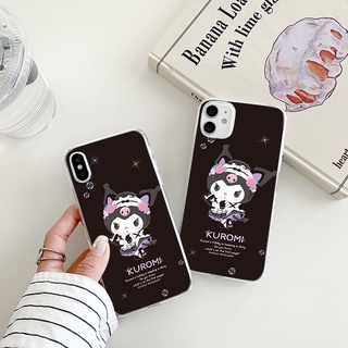 cute kuromi เคสไอโฟน 8พลัส cartoon 7 8 Plus Se 2020 เคส X Xr Xs Max cover iPhone 13 12 11 promax 14 plus phone case