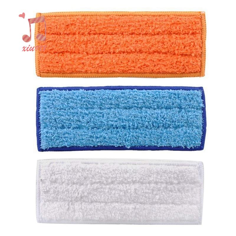 ผ้าม็อบถูพื้น ทําความสะอาดได้ แบบเปลี่ยน สําหรับหุ่นยนต์ทําความสะอาด iRobot Braava Jet 240 241 3 ชิ้