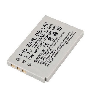 แบตเตอร์รี่กล้อง SANYO Digital Camera Battery รุ่น DB-L40