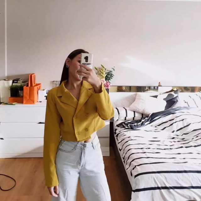 New!! เสื้อมินิเบสเซอร์ จาก Loonny Store รุ่น Amanda Mini Blazer