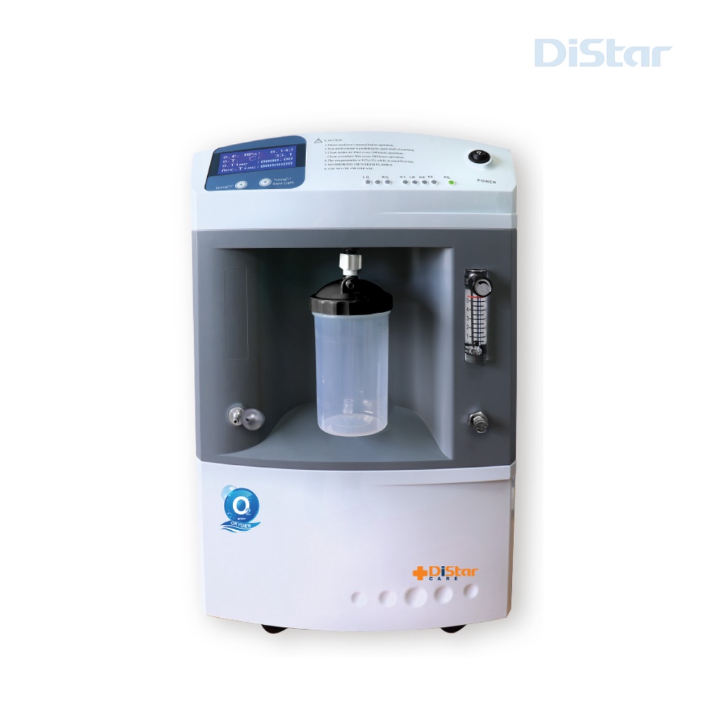 Distar(ไดสตาร์) เครื่องผลิตออกซิเจนรุ่น jay10 ขนาด 10 ลิตร medical grade เครื่องช่วยหายใจทางการแพทย์ อย.64-2-2-2-0001604