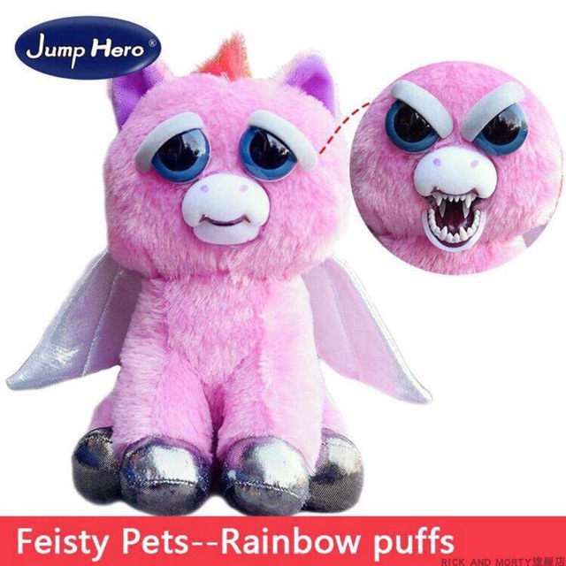 feisty pets rainbow unicorn