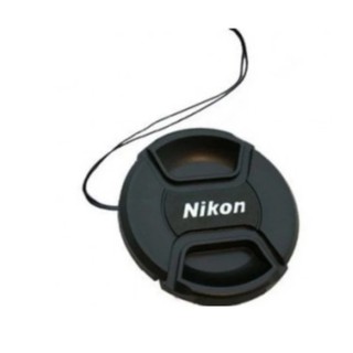 ฝาปิดหน้าเลนส์กล้อง Nikon Lens Cap (มีหลายขนาดให้เลือก)