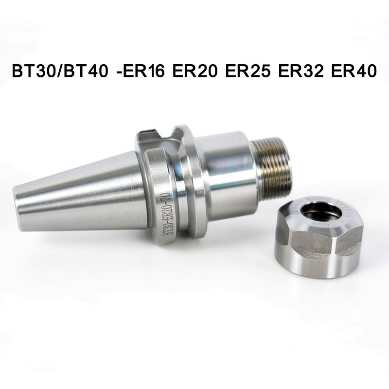 ER BT30/BT40-ER16/ER20/ER25/ER32/ER40--70/100L ผู้ถือเครื่องมือเครื่องกลึง Collet Chuck