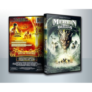 [ DVD Movie มีปก+สกรีนแผ่น-ไม่มีกล่อง ]  Merlin And The War Of The Dragons เมอร์ลิน ศึกอัศวิน พิชิตมังกรไฟ [ 1 DVD ]