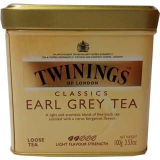 Twinings Earl Grey Tea 100g ทไวนิงส์ชาเอิร์ลเกรย์ 100 กรัม