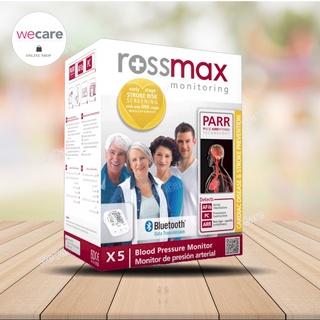 Rossmax BPM รุ่น X5 เครื่องวัดความดัน เชื่อมต่อผ่านบลูทูธ ใช้งานง่าย [ รับประกัน 5 ปี ]