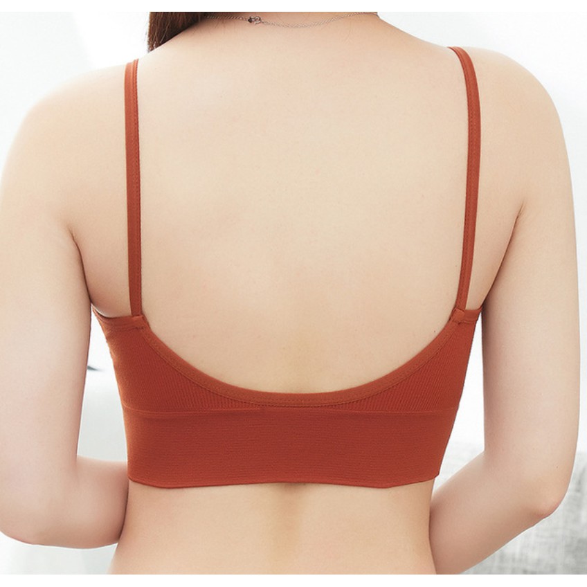 MSX เสื้อในผู้หญิง รุ่น B-012 สปอร์ตบรา เว้าหลัง เสริมฟองน้ำ หลากสี ราคาโรงงาน - รูปที่ 5