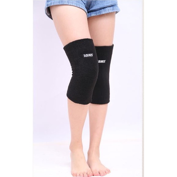 Aolikes ของแท้  ปลอกเข่า อุปกรณ์พยุงเข่าและซับเหงื่อ ใส่อยู่บ้านหรือออกกำลังกาย (พร้อมส่ง)
