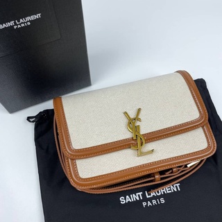 #saintlaurent #solferino #crossbody #canvas เกรด Hiend Size 22.5cm อุปกรณ์ full box set