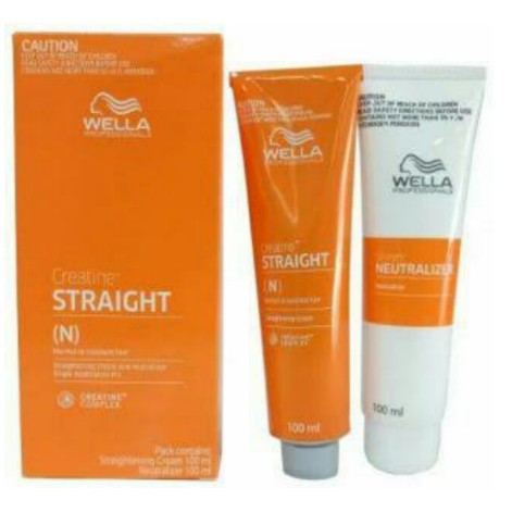 🌟 น้ำยายืดผม เวลล่า WELLA CREATINE+ STRAIGHT