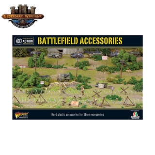 [พร้อมส่ง] WARLORD GAMES : Bolt Action Battlefield Accessories โมเดลจำลอง