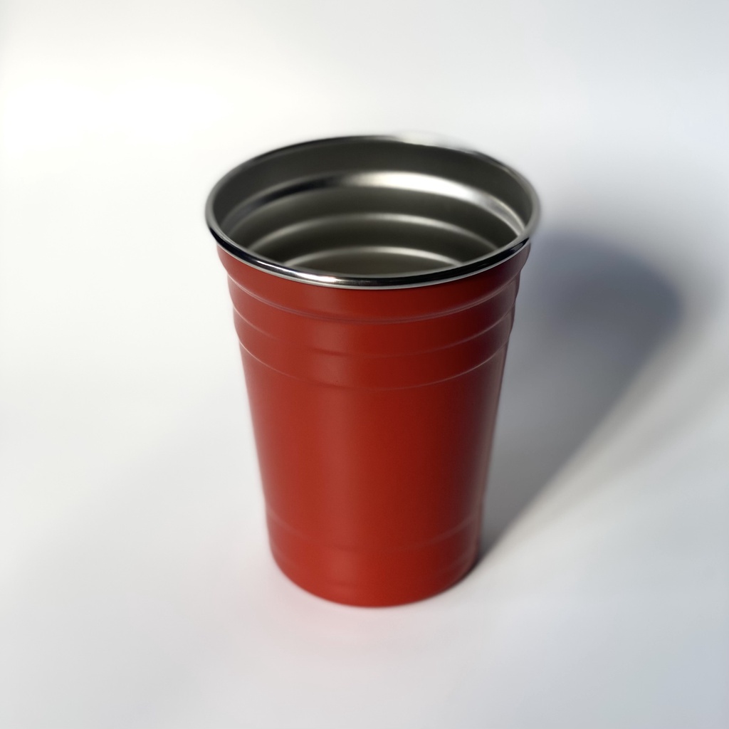 แก้วแดงปาร์ตี้ สแตนเลสคุณภาพดี Red Cup Party - รูปที่ 2