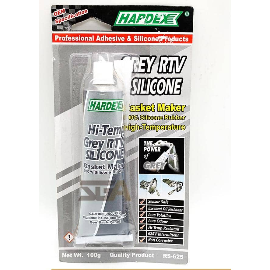HARDEX Hi-TEMP GREY RTV SILICONE RS-625