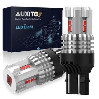 Auxito ไฟเบรกรถยนต์ Led DRL 6000K 7443 7440 7441 P21W 3020 SMD T25 P27 7W P27W T20 W21W W21 5W 2 ชิ้น