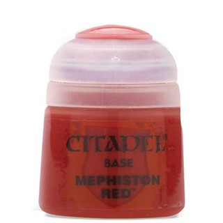 Citadel : BASE : MEPHISTON RED (12ML) สีอะคริลิคสำหรับทาโมเดล