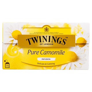 Twinings Pure Camomile Tea 25g.  ทไวนิงส์เพียวคาโมมายล์ชา 25 กรัม