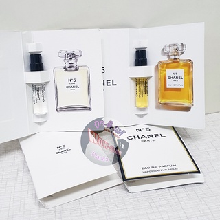 หอมละมุน 😘 น้ำหอม Chanel N°5 L eau edp.และ edt.ขนาดทดลอง ของแท้ 100%