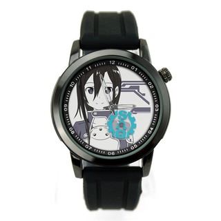 ⌚นาฬิกาข้อมือ แบบเข็ม Analog หน้าปัด คิริงายะ คาสึโตะ คิริโตะ จาก GGO Sword Art Online ANMWATCH🔥