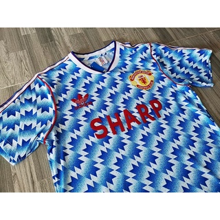 MANCHESTER UNITED retro 1990-92 เสื้อแมนเชสเตอร์ ยูไนเตด ย้อนยุค 1990-92