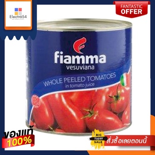 ไฟมมา วีสุเวียนา มะเขือเทศปอกเปลือก 2.55 กิโลกรัมFimma Vesuviana Peeled Tomatoes 2.55 kg.