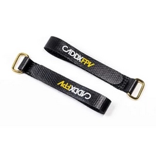 [สายรัดแบต] CaddxFPV Skid Battery Straps สายรัดแบต อย่างเหนียว ห่วงโลหะ ขนาด 15x250mm