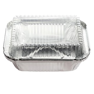 ถาดฟอยล์+ฝา (แพ็ค5ชิ้น) S&amp;S 4005 Foil tray + lid (pack of 5) S&amp;S 4005