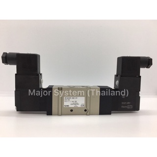 SMC VFS2220-5DZ-01 Solenoid Valve, Pilot Type, Metal Seal, Body Ported 1/8 24VDC  โซลินอยด์วาล์วลม