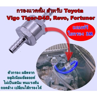 กรองแวคคั่ม แว็คคั่มอากาศ วาล์วอากาศ วาล์วหายใจ สำหรับ Toyota Vigo Tiger-D4D, Revo,Fortuner