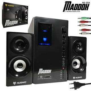 NUBWO BLUETOOTH ลำโพง 2.1CH รุ่น MADDOX NS-45A บลูทูธได้ .