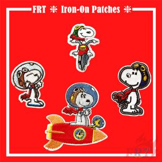 แผ่นแพทช์รูป snoopy สําหรับปักเย็บเสื้อผ้า 1 ชิ้น (snoopyy - series 08)