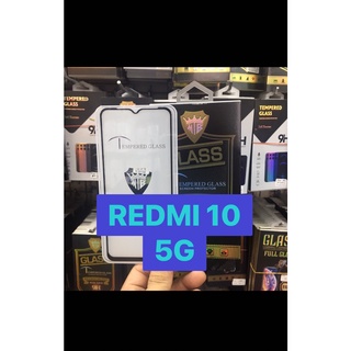 REDMI 10 5Gเสียวมี่ เสียวหมี่ โปโค่ ฟิล์มกันรอย ฟิล์มกันรอยหน้าจอ ฟิล์มกระจก กันรอย แบบใส เต็มจอ ขอบดำ