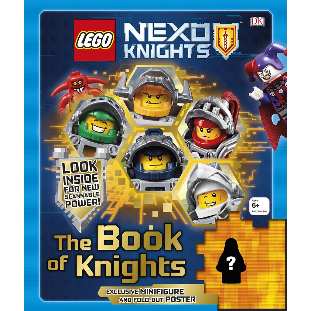 หนังสือ Lego Nexo Knights ของแท้💯
